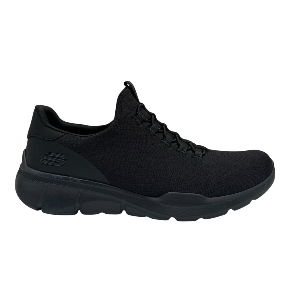 Skechers Equalizer 4.0 Voltis Men's Slip-on Walking Sneaker Size 11 Solid Black - Picture 12 of 12